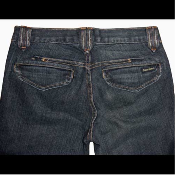 Made in USA | Guess Premium Dark Blue Jeans w/ Back Pocket Flaps - 26 - Picture 2 of 15